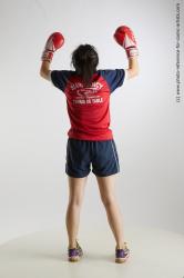 Box Poses Asian woman Aera